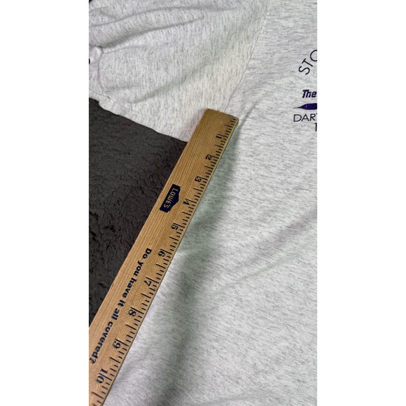 Vintage Stott Vending Shirt Mens Large Gray Dart League Rochester NY 1998 90s - Picture 10 of 16